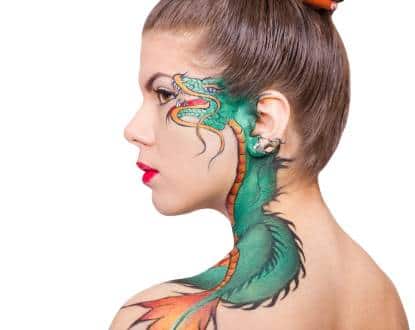 COLORED TATTOO